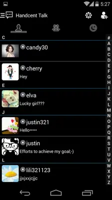 Handcent SMS Skin(Darkness) android App screenshot 3